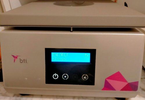 Centrifugadora para factores de crecimiento