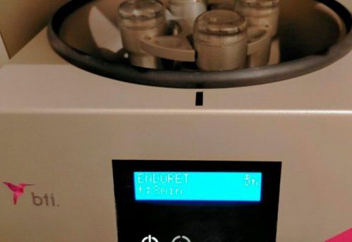 Centrifugadora para factores de crecimiento